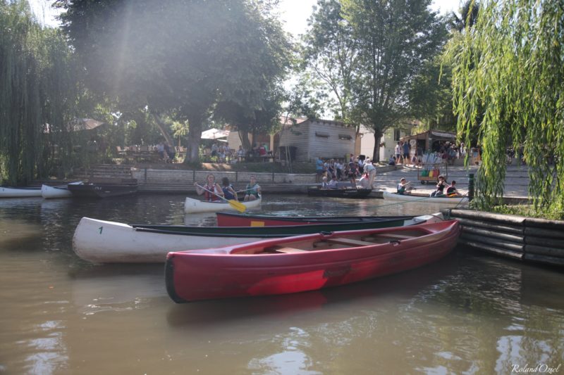 Balade en canoe au travers de la Venise Verte