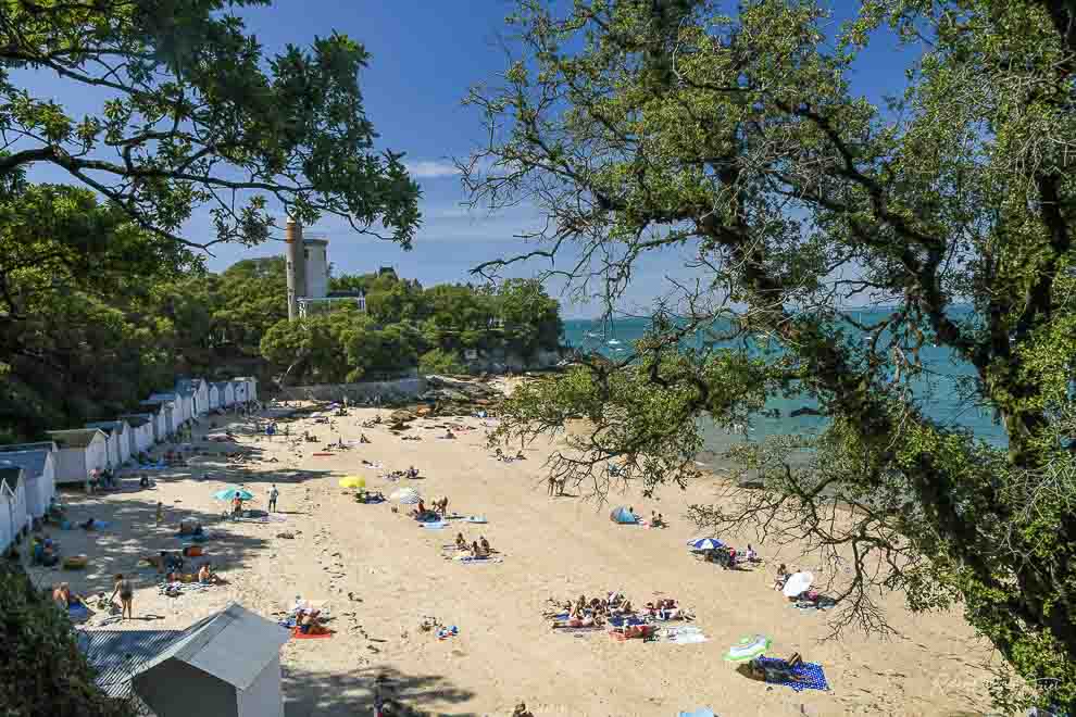Plage de l&apos;Anse Rouge sur Noirmoutier
