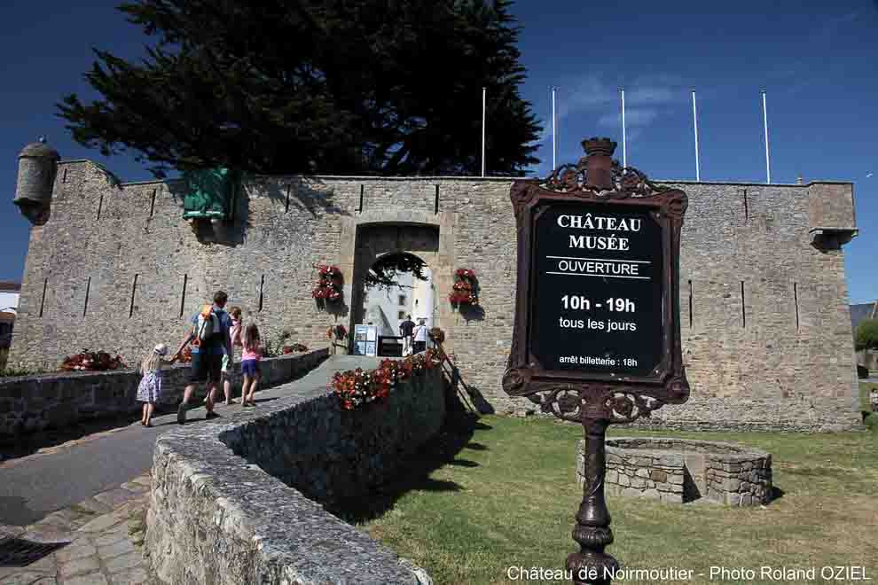 Ile de noirmoutier le Vieux Château à visiter en famille